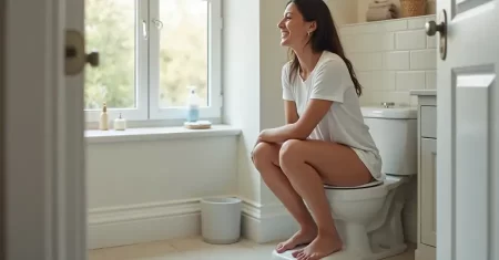 The #1 Bathroom Position to Relieve Constipation Naturally (And Why It Works)